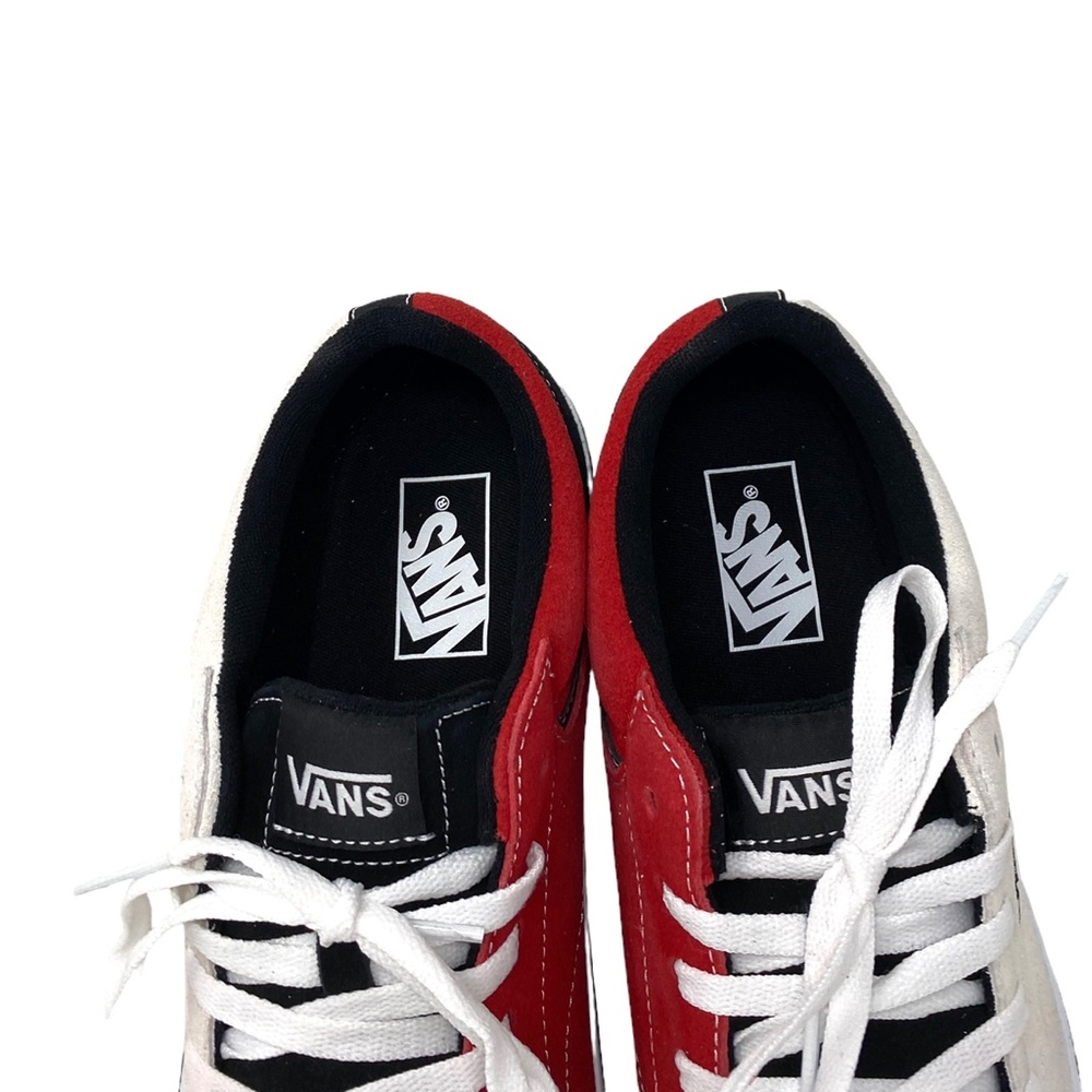 VANS Seldan Men's Shoe Sneakers Rally Suede Red Black Low Top Casual VN0A5HTZBA2 - Picture 8 of 12